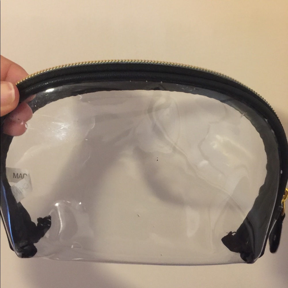 Small clear makeup bag